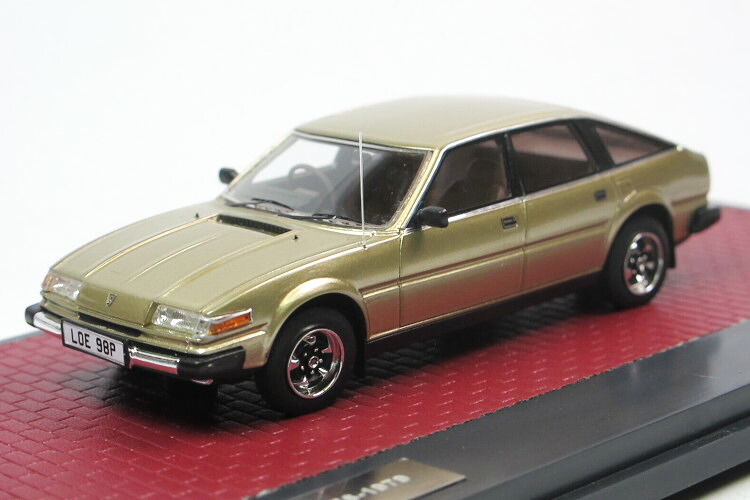 行列 1/43 ローバー 3500 SD1 MKI 1976 ゴールド 408台押さえるMATRIX SCALE MODELS 1:43 ROVER 3500 SD1 MKI 1976 GOLD LIMITED 408 ITEMS