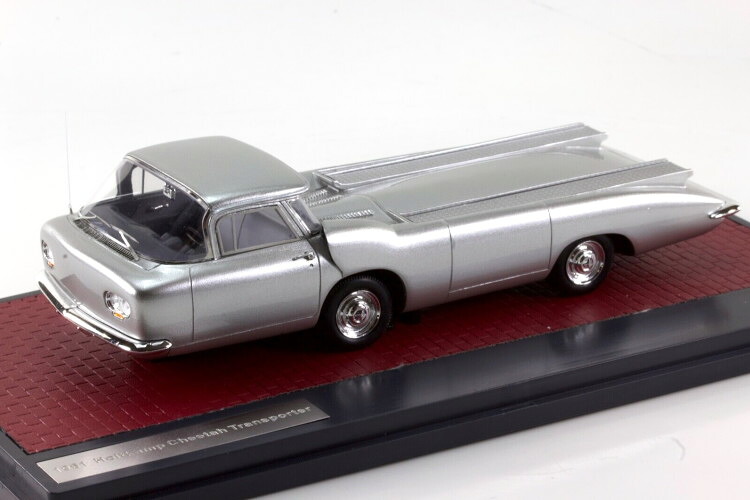 行列 1/43 HOLTKAMP CHEETAH 貨物自動車 トランス状態ボーイ 1961 しろがね色 408台制限事項MATRIX SCALE MODELS 1:43 HOLTKAMP CHEETAH TRUCK CAR TRANSPORTER 1961 SILVER LIMITED 408 ITEMS ミニカー・トイカー-乗り物のおもちゃ-おもちゃ