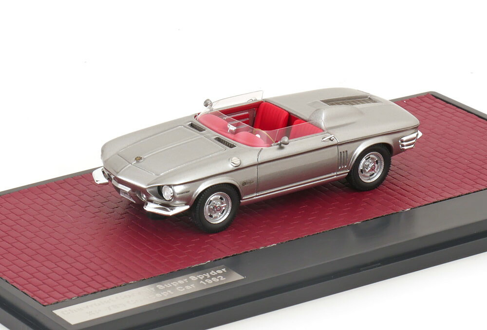 マトリックス 1/43 シボレー コルヴェア スーパー スパイダー コンセプトカー 1962 シルバー 408台限定 MATRIX 1:43 Chevrolet Corvair Super Spyder Concept Car 1962 silver Limited Edition 408 pcs