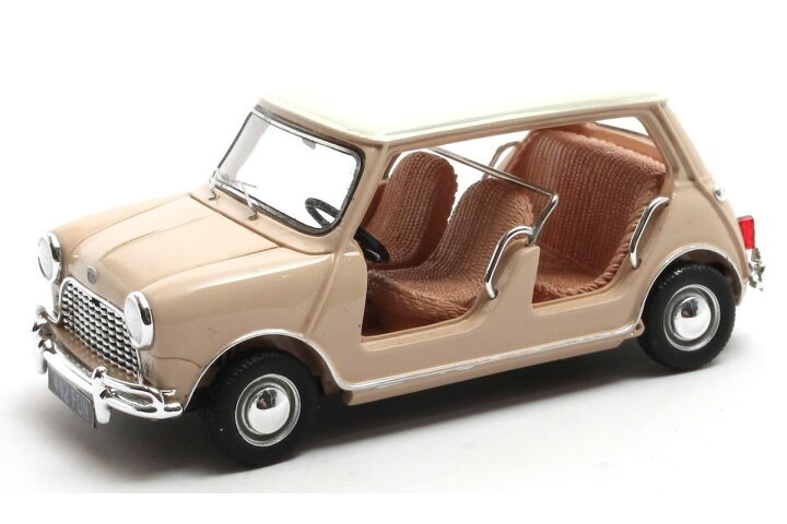 行列 1/43 ミニ 砂浜鉄道車両 1962 ベージュ 白いことMatrix 1:43 Mini Beach Car Year 1962 beige white