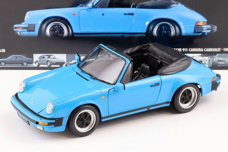 レア！PMA ミニチャンプス 1/18 ポルシェ911カレラ（1983） レア！PMA ミニチャンプス 1/18 ポルシェ911カレラ（1983
