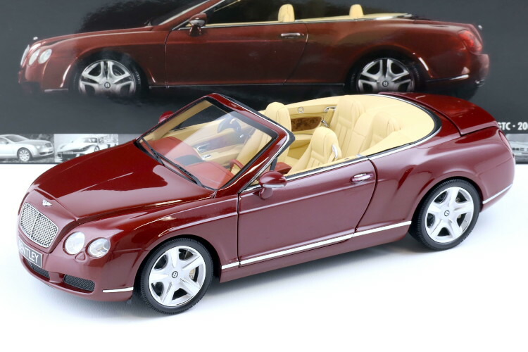 1/18 ベントレーオープンカスタム 楽天市場】ミニチャンプス 1/18 ベントレー コンチネンタル GT