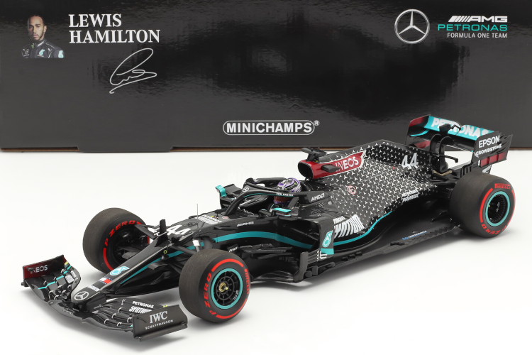 シャオミミニチャンプス 1/43 メルセデス F1 W11 #44 ルイス・ハミルトン トルコGP 2020 ワールドチャンピオン MINICHAMPS Mercedes Hamilton レーシングカー