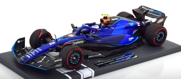 ミニチャンプス 1/18 ウィリアムズ FW45 バーレーン GP 2023 Sargeant 252台限定 Minichamps 1:18 Williams FW45 GP Bahrain 2023 Sargeant Limited Edition 252 pcs