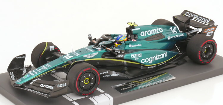 楽天市場】スパーク 1/18 アストンマーティン AMR23 #14 7th イギリス