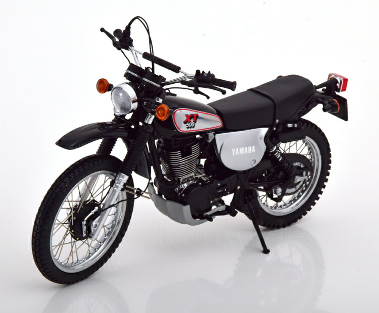 ミニチャンプス 1/12 ヤマハ XT 500 1988 黒いこと Minichamps 1:12 Yamaha XT 500 1988 black