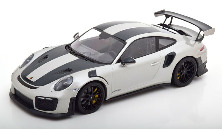 ミニチャンプス 1/18 ポルシェ 911 991/2 GT2 RS ヴァイサッハ パッケージ ブラック マグネシウム? リム 2018 シルバー 111台限定 Minichamps 1:18 Porsche 911 (991/2) GT2 RS Weissach Package with black Magnesium rims 2018 silver black Limited Edition 111 pcs|Reowide モデルカー カタログ SHOP