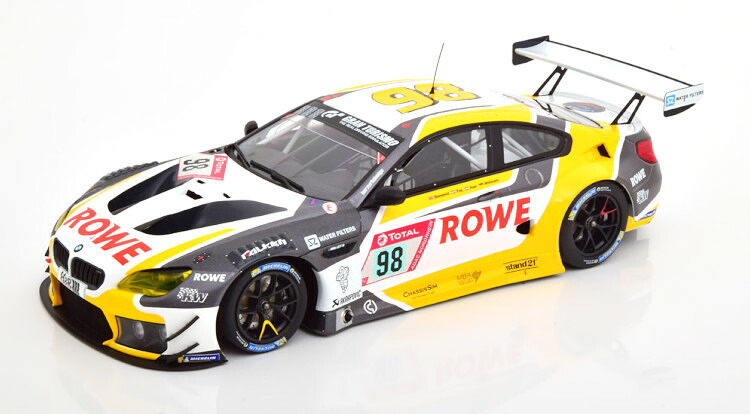 ミニチャンプス 1/18 BMW M6 GT3 #98 ニュルブルクリンク 24第四次元スピード競技 2020 Rowe 120台押さえるMinichamps 1:18 BMW M6 GT3 No 98 24h Nuerburgring 2020 Rowe Wittmann Blomqvist Eng Limited Edition 120 pcs