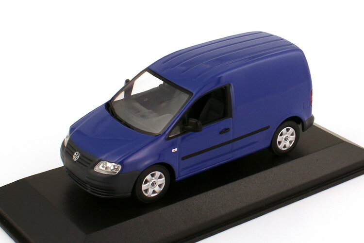 ミニチャンプス 1/43 フォルクスワーゲン キャディ 3 手合い 2K ボックス席 青色Minichamps 1:43 VW Caddy 3 Type 2K box blue おもちゃ-乗り物のおもちゃ-ミニカー・トイカー