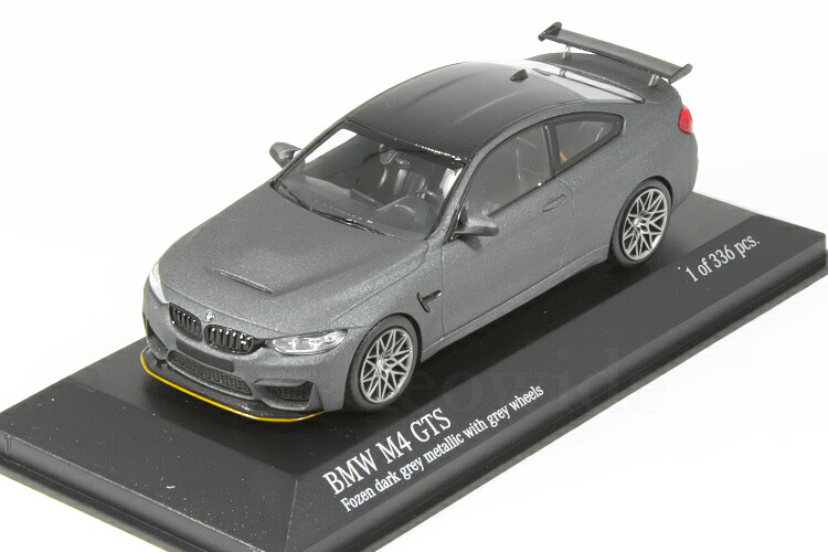 楽天市場】ミニチャンプス 1/18 BMW M4 GTS 2016 ダークグレー 402台