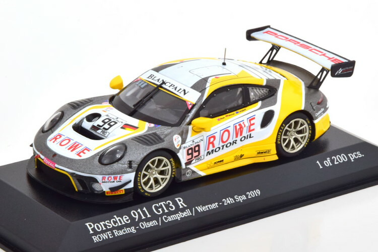 楽天市場】33台限定 ミニチャンプス 1/43 テックアート ポルシェ