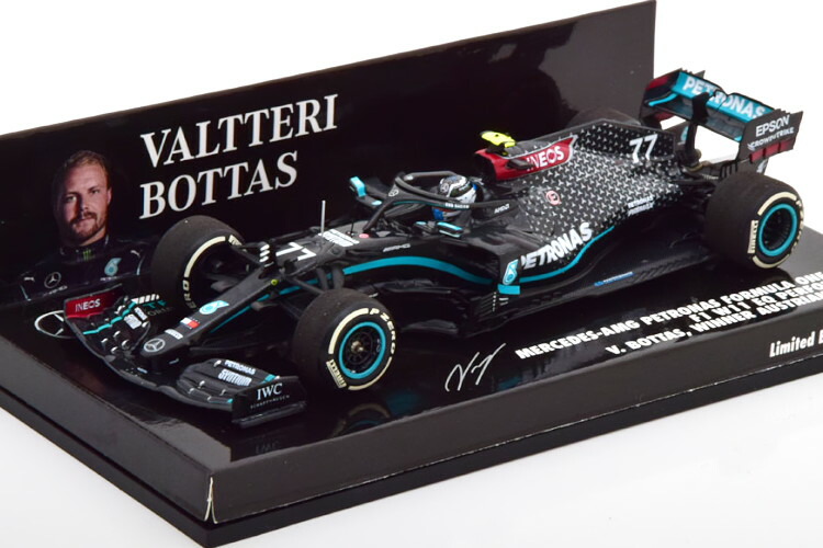 スパーク　1/43 メルセデス W11 ボッタス　オーストリア優勝 楽天市場】スパーク 1/43 V・ボッタス メルセデス AMG F1 W11