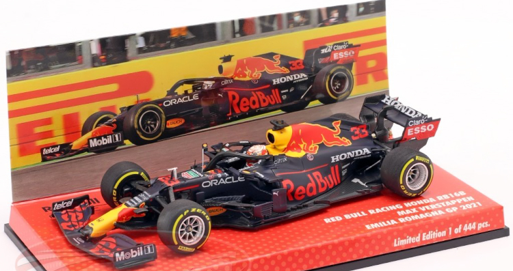 楽天市場】ミニチャンプス 1/43 レッドブルレーシング RB16 #33