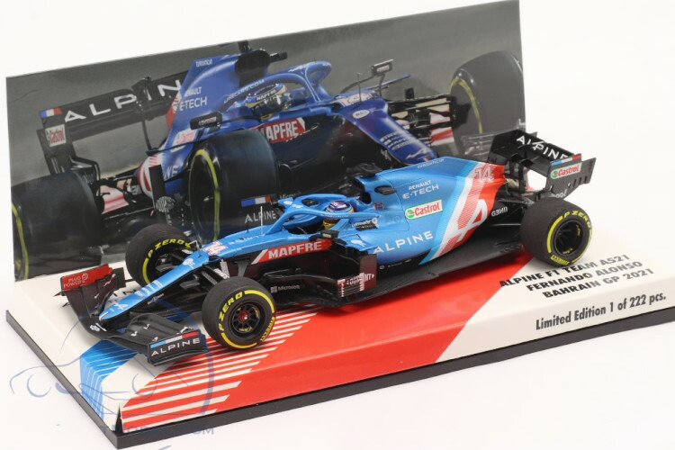 楽天市場】スパーク 1/43 アルピーヌ A521 #14 F1 チーム