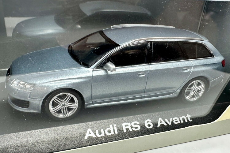 ミニチャンプス 1/43 アウディ A6 RS6 アバント 2008 グレーメット Minichamps 1:43 Audi A6 RS6 AVANT 2008 GREY MET