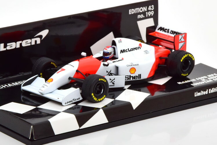 楽天市場】ミニチャンプス 1/18 マクラーレン フォード MP4/8