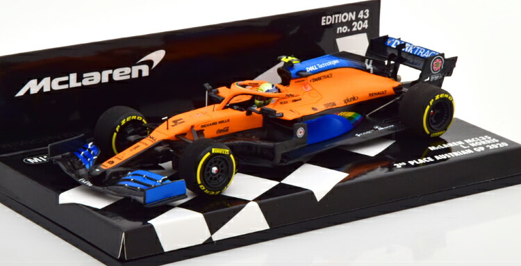 ミニチャンプス 1 43 マクラーレン ルノー Mcl35 土地 ノリス オーストラリア F1 Gp Minichamps 1 43 Mclaren Renault Mcl35 Lando Norris Austria F1 Gp Pghintheround Com