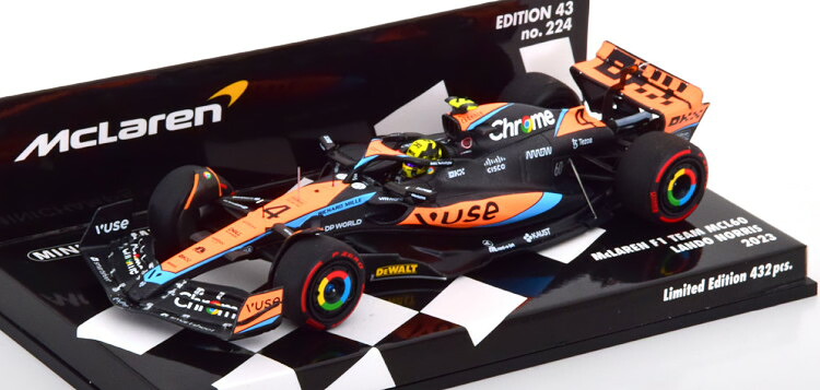 ミニチャンプス 1/43 マクラーレン MCL60 2023 Norris 432台限定MINICHAMPS 1:43 McLaren MCL60 2023 Norris Limited Edition 432 pcs｜Reowide モデルカー カタログ SHOP