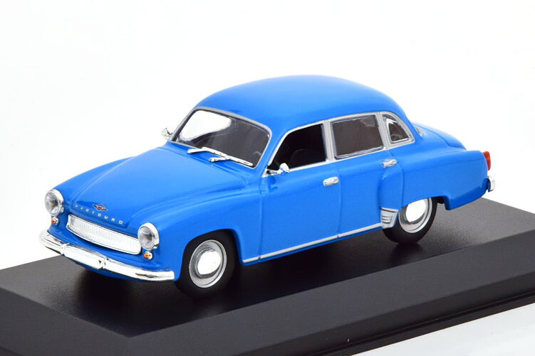 ミニチャンプス 1/43 ヴァルトブルク 311 1958 ブルー マキシチャンプスコレクション Minichamps 1:43 Wartburg 311 1958 blue Maxichamps Collection|Reowide モデルカー カタログ SHOP