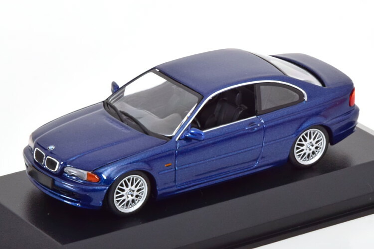 ミニチャンプス 1/43 BMW 328 CI E46 クーペ 1999 ブルーメタリック マキシチャンプス コレクション Minichamps 1:43 BMW 328 CI E46 Coupe 1999 bluemetallic Maxichamps Collection