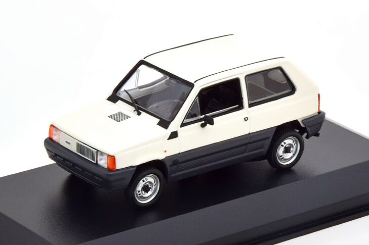 ミニチャンプス 1/43 フィアット パンダ 34 1980 ホワイト マキシチャンプス コレクション Minichamps 1:43 Fiat Panda 34 1980 white Maxichamps Collection