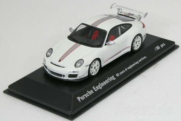 楽天市場】ミニチャンプス 1/43 ポルシェ 911 (991) GT3 RS ホワイト