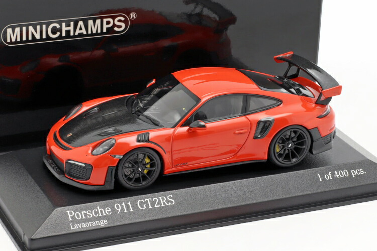 ミニチャンプス　ポルシェ　911 GT3 (991.2) 1/43 イエロー 15『価格相談あり』 ミニチャンプス 1/43ポルシェ 911 GT3