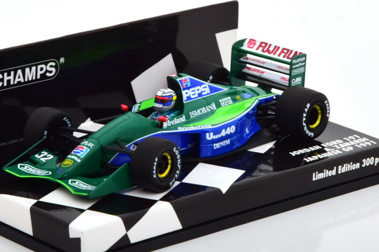 楽天市場】スパーク 1/43 ジョーダン 191 テスト シルバーストーン