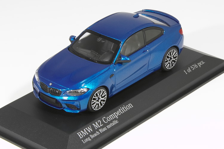 楽天市場】ミニチャンプス 1/43 BMW M2 クーペ F87 2016 ブルー 