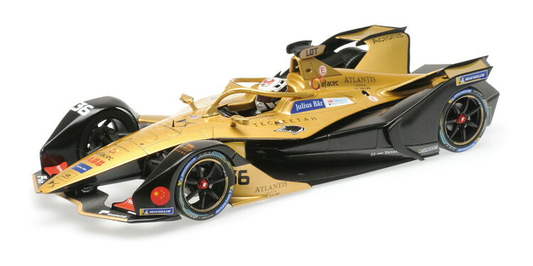 ミニチャンプス 1/18 DSオートモビルズ フォーミュラE DS E-TENSEE FE20 テチーターチーム N36 シーズン 2018-2019 A.ロッテラー ブラック/ゴールド MINICHAMPS 1:18 DS AUTOMOBILES FORMULA-E DS E-TENSE FE20 TEAM TECHEETAH N 36 SEASON 2018-2019 A.LOTTERER BLACK GOLD