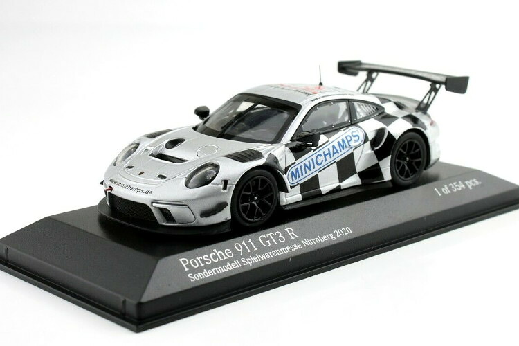 ミニチャンプス 1/43 ポルシェ 911 992 GT3 R 2020 ニュルンベルク・トイフェア Spielwarenmesse 354台限定 991.2 Nuremberg Toy Fair 2020｜Reowide モデルカー カタログ SHOP