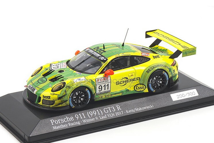 定番人気 ミニチャンプス 1 43 ポルシェ 911 991 Gt3 R 勝者 第9ラウンド Vln 17 イエロー グリーン 300台限定 Minichamps 1 43 Porsche 911 Gt3 R Winner 9 Lauf Vln 17 Yellow Green Limited Edition 300 Pcs Ca Adrm Com Br