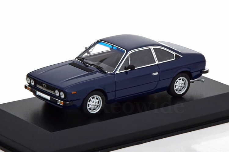 ミニチャンプス 1/43 ランチア ベータ クーペ 1980 ダークブルー マキシチャンプスコレクション Minichamps 1:43 Lancia Beta Coupe 1980 darkblue Maxichamps Collection｜Reowide モデルカー カタログ SHOP 10,804円