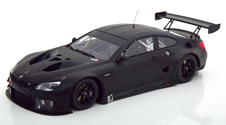 ミニチャンプス 1/18 BMW M6 GT3 プレーンボディバージョン 2016 つや消し黒いこと 224台押さえる Minichamps 1:18 BMW M6 GT3 Plain Body Version 2016 matt-black Limited Edition 224 pcs