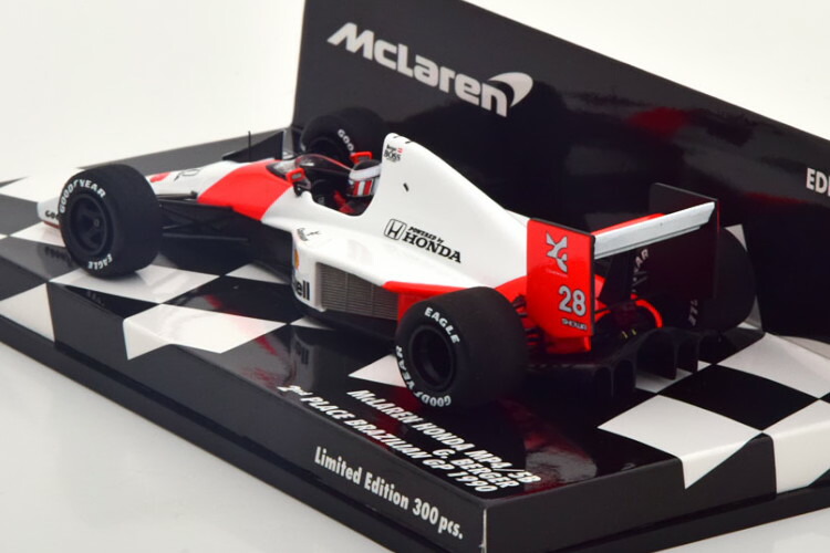 ミニチャンプス 1 43 マクラーレン ホンダ Mp4 5b ブラジルgp 1990 デカール付き 300台限定 Minichamps 1 43 Mclaren Honda Mp4 5b Gp Brazil 1990 Berger With Decals Limited 300 Pcs Linumconsult Co Uk