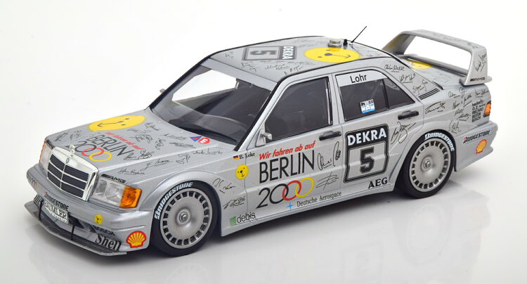 ミニチャンプス 1/18 メルセデス 190E 2.5-16 EVO 2 #5 DTM 1992 204台限定 Minichamps 1:18 Mercedes 190E 2.5-16 Evo 2 #5 DTM 1992 Lohr Limited Edition 204 pcs
