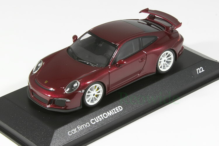 ミニチャンプス 1/43 ポルシェ 911 991 GT3 アリーナレッド ホイール ホワイト 22台限定Minichamps 1:43 Porsche 911 991 GT3 Arenarot Wheel White|Reowide モデルカー カタログ SHOP