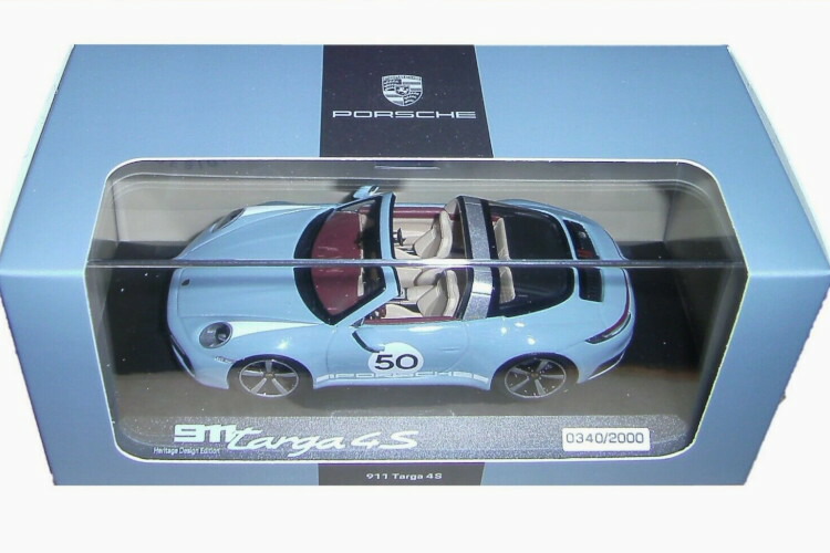 楽天市場】スパーク 1/43 ポルシェ 911 タルガ 4S タイプ 992 #50 ヘリテージデザインエディション ブラック 150台限定Spark  1:43 Porsche 911 Targa 4S type 992 Heritage Design Edition jet black :  Reowide モデルカー カタログ SHOP