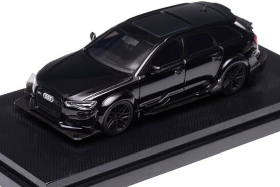 GLM 1/64 アウディ A6 RS6 アバント レース ダーウィンプロ ワイドボディ 2017 ブラック 399台限定 GLM-MODELS 1:64 AUDI A6 RS6 AVANT RACE DARWINPRO WIDEBODY 2017 BLACK LIMITED 399 ITEMS