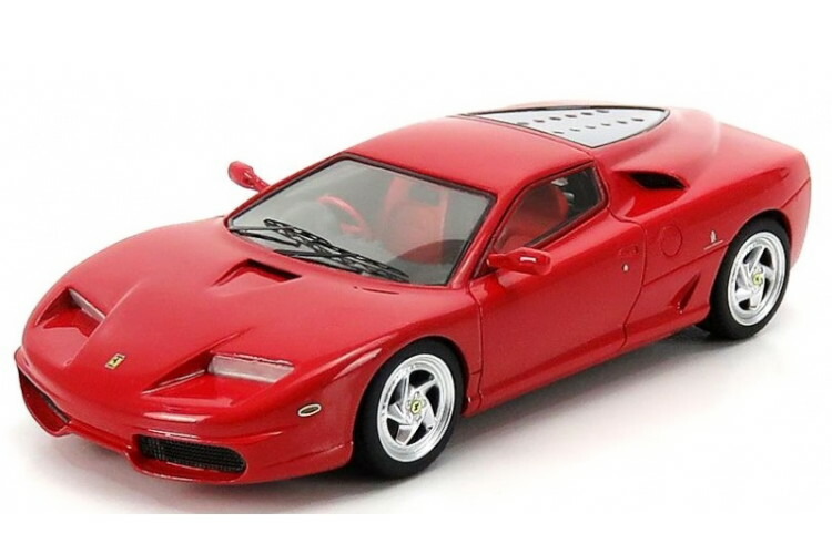 KESS 1/43 フェラーリ ザガート FZ93 ジュネーブ 1993 レッド Kess Ferrari Zagato FZ93 - 1993 Geneva Motorshow - Red/Black