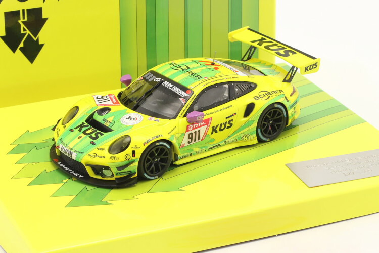 楽天市場】ミニチャンプス 1/43 ポルシェ 911 GT3 R #911 優勝