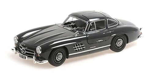 ミニチャンプス 1/18 メルセデス・ベンツ G300SL クーペ W198 1955 うす暗い薄墨色 開閉MINICHAMPS 1/18 Mercedes-Benz 300SL COUPE (W198) 1955 DARK GREY