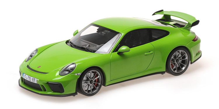 Minichamps1/18 ポルシェ 911 GT3 開閉 Minichamps 1:18 Porsche 911 GT3 Geel / Groen