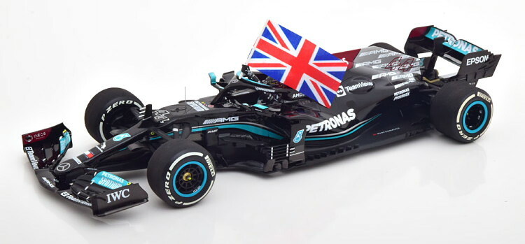 ミニチャンプス 1/18 メルセデスAMG W12 E 動作 勝ちえる 連合王国GP 2021 ハミルトン 単位労働組合手玉 1350台押さえるMinichamps 1:18 Mercedes AMG W12 E Performance Winner GP Great Britain 2021 Hamilton with Union Jack Limited 1350 pcs
