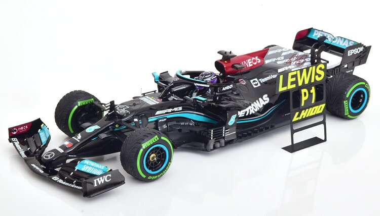 ミニチャンプス 1/18 メルセデス AMG W12 E 動作 勝ちえる ロシア帝国GP 2021 ハミルトンMinichamps 1:18 Mercedes AMG W12 E Performance Winner GP Russia 2021 Hamilton
