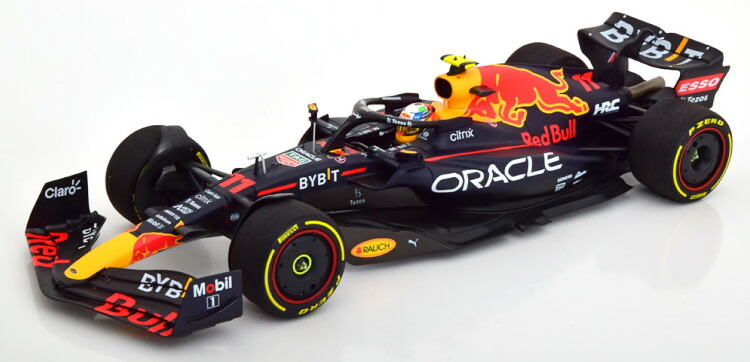 F1 レッドブル1/18 セルジオペレス マイアミGP 2022 ミニチャンプス Amazon | ☆ スパーク 1/18 オラクル レッドブルレーシング RB18