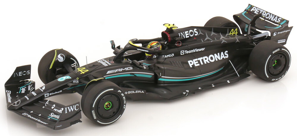 ミニチャンプス 1/18 メルセデス AMG W14 バーレーンGP 2023 Hamilton 540台限定 Minichamps 1:18 Mercedes AMG W14 GP Bahrain 2023 Hamilton Limited Edition 540 pcs