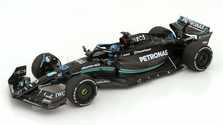 楽天市場】ミニチャンプス 1/18 メルセデス AMG F1 W13 E