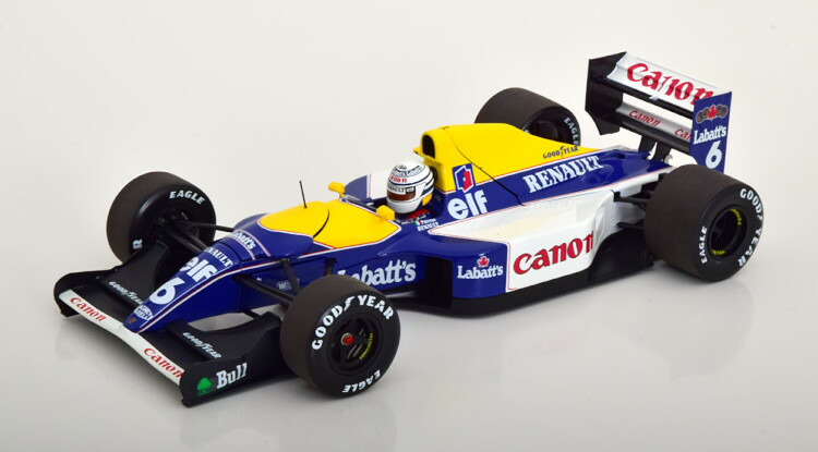 楽天市場】ミニチャンプス 1/18 ウィリアムズ ルノー FW14B ワールド 