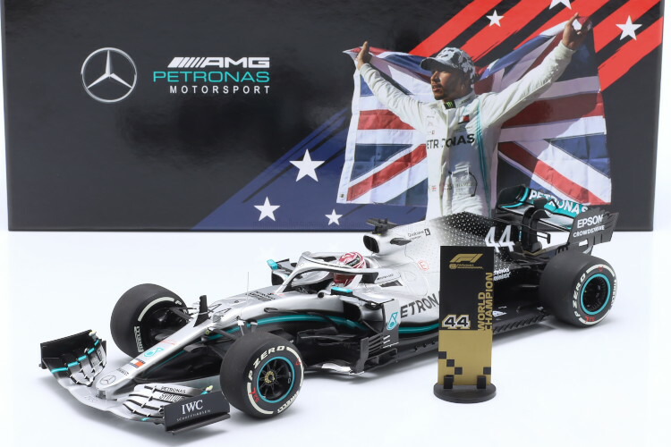 楽天市場】ミニチャンプス 1/18 メルセデス AMG F1 W10 #44